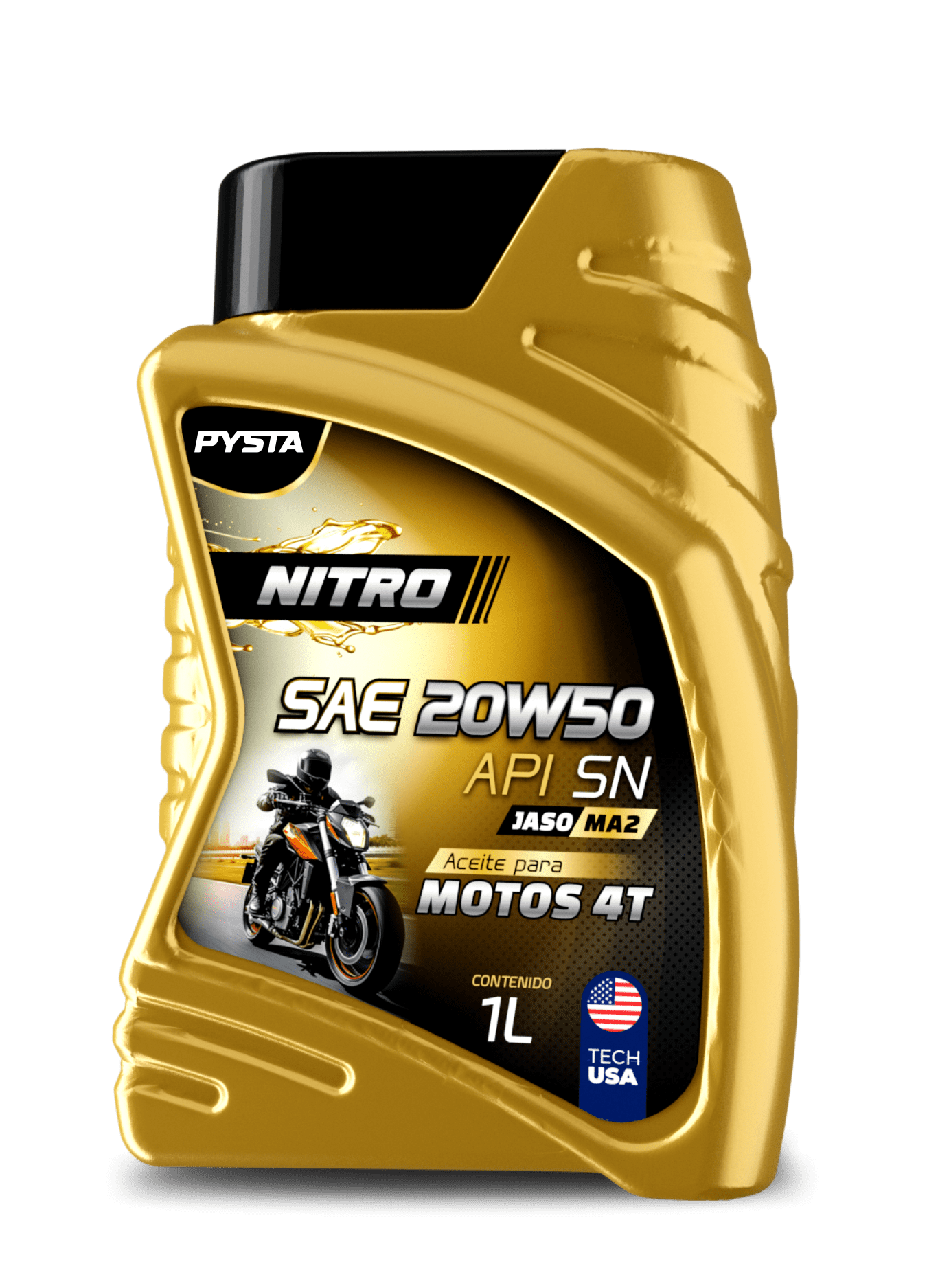 Aceite para motor Pysta - Nitro 20w50 - Semi sintético