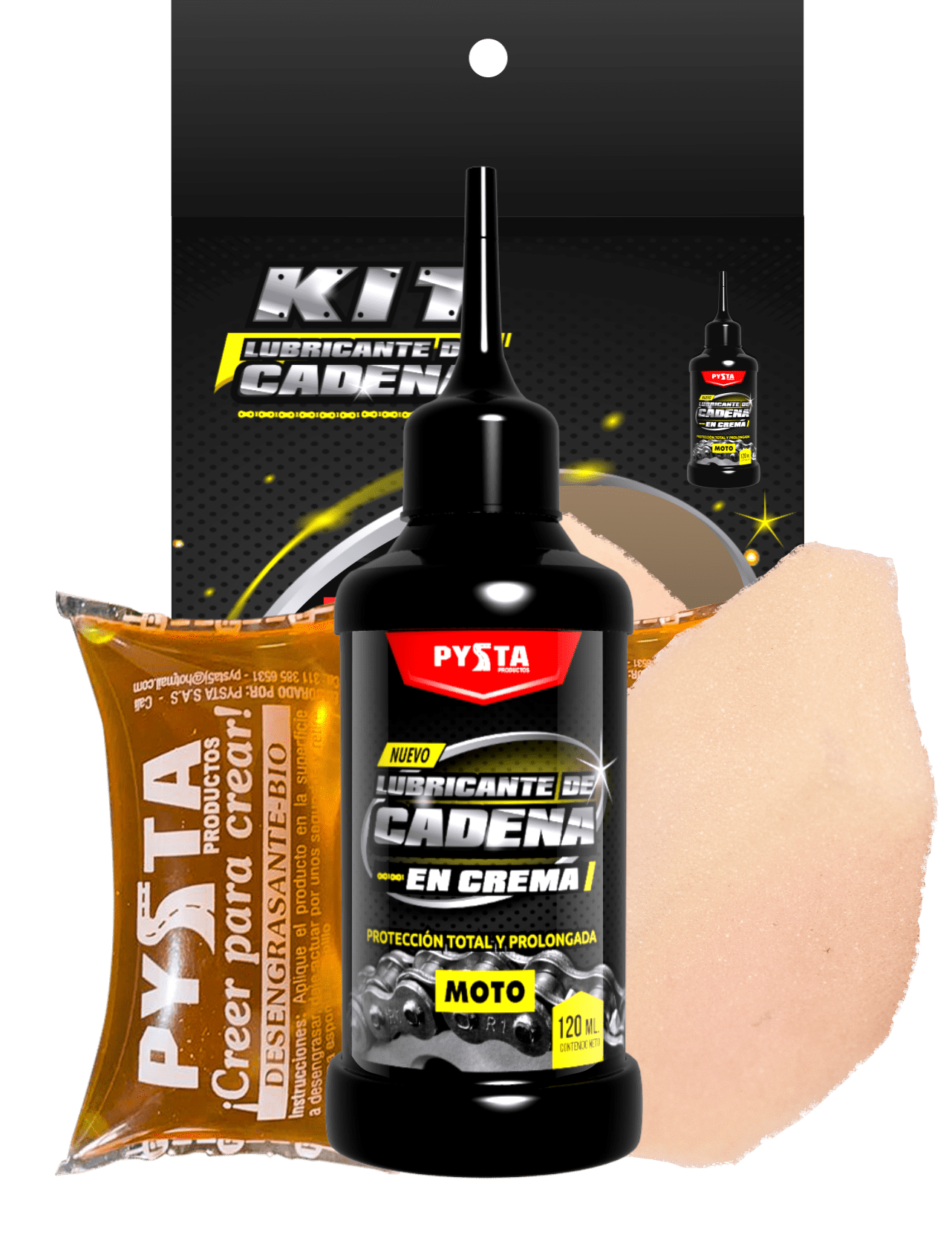 Kit Lubricante de cadena 120ml