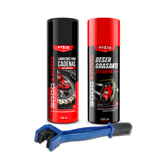 Kit lubricante de cadena translúcido 330ML